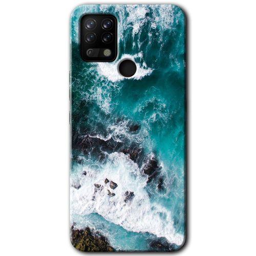 Potkal Hediye Fabrikası Tecno Pova Kılıf HD Desen Baskılı Arka Kapak - Deniz Kıyısı