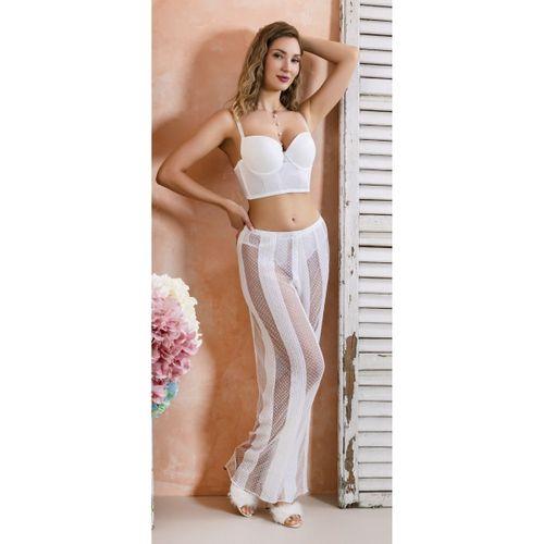 Bralet, Pantolon Ve Slip Takım Ekru