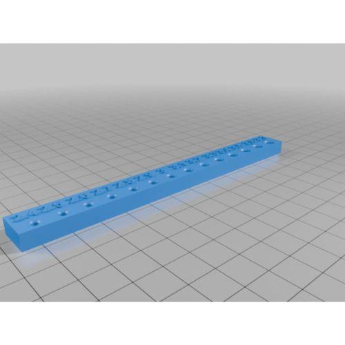 M3 Vidalı Delik ve Diş Testi 3D Baskı (Bu ürün Sadece Plastik parçadır - Almadan Önce Soru Sorabilirsiniz)