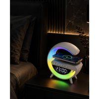 Kablosuz Rgb Bluetooth Hoparlör Usb Fm Ve Aux Destekli Taşınabilir Ses Sistemi
