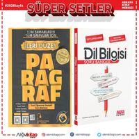 Edebiyat Sokağı Paragraf İleri Düzey ve AKM Dil Bilgisi Soru Bankası Seti 2 Kitap