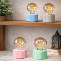 Ampul Tasarımlı Retro Masa Lambası
