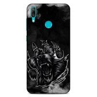 Lopard Huawei Y7 2019 Uyumlu Kılıf Tattoo's (19) Kılıfları Siyah