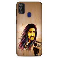 Retro (31) Desen TPU Kılıf Renkli Samsung Galaxy M21 Kılıf