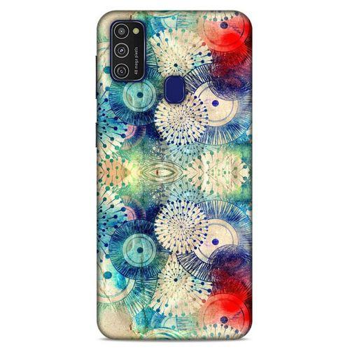 Lopard Samsung Galaxy M21 Uyumlu Kılıf Manipülasyon ☻ (9) Kılıf Baskılı