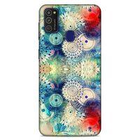 Lopard Samsung Galaxy M21 Uyumlu Kılıf Manipülasyon ☻ (9) Kılıf Baskılı