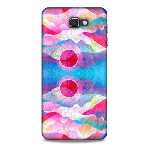 Samsung Galaxy J7 Prime Kılıf Pastel Renkler (20) Koruyucu Kılıf Fuşya Mavi