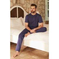 Ese26012 Erkek Pijama Takımı Lacivert