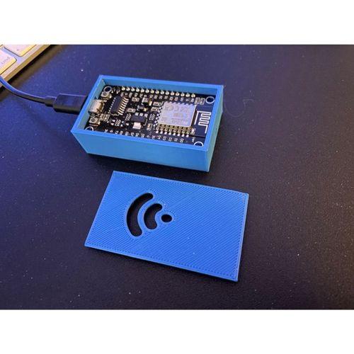 NodeMCU ESP8266 Versiyon 0 9 Plusivo Kılıf Rev 2 5 3D Baskı (Bu ürün Sadece Plastik parçadır - Almadan Önce Soru Sorabilirsiniz)