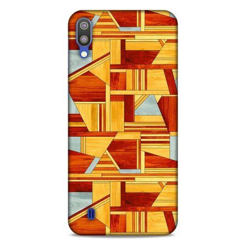 Lopard Samsung Galaxy M10 Uyumlu Kılıf Wood'X (44) Tough Armor Kılıf Desenli