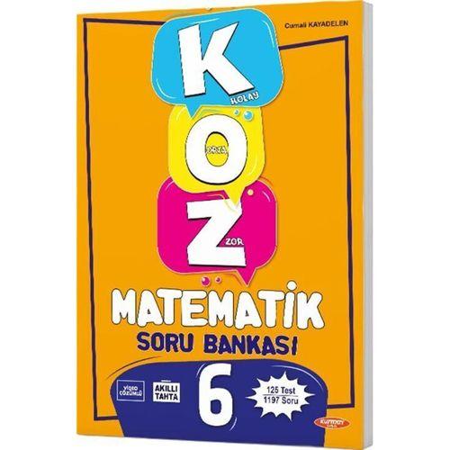 6. Sınıf Matematik KOZ Soru Bankası Gama Okul Yayınları