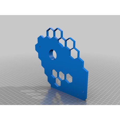 K1 Honeycomb Style Side Mount Kit For Creality Digital Spool Rack 3D Baskı (Bu ürün Sadece Plastik parçadır - Almadan Önce Soru Sorabilirsiniz)