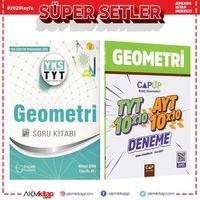 Palme Yayınları TYT Geometri Soru Bankası ve Çap Deneme Seti 2 Kitap
