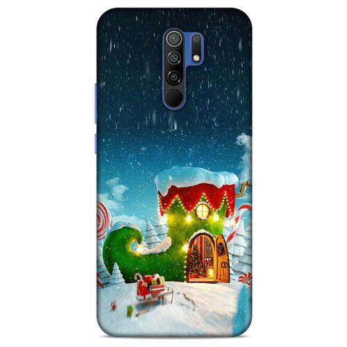 Xiaomi Redmi 9 Kılıf Snowix (4) Koruma Kılıfı Yeşil Lacivert
