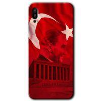 Huawei Y6 2019 HD Baskılı Kılıf + 9D Tam Ekran Koruyucu - Anıtkabir Atatürk