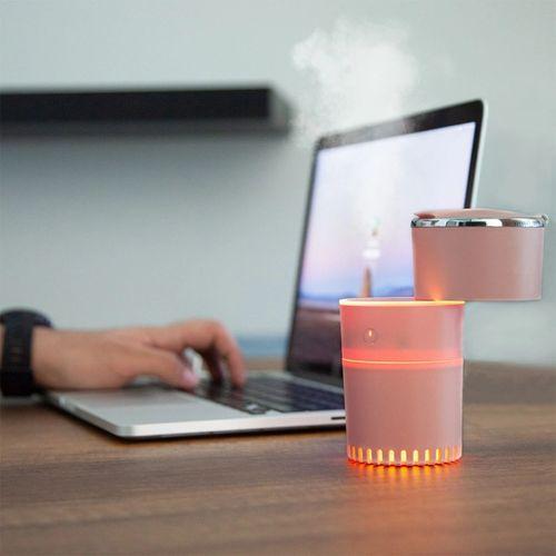 Lattice Ortam Nemlendirme Ve Dezenfektan Buhar Makinesi  pembe  Usb