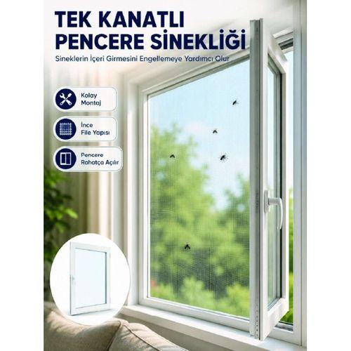 Kesilebilir Pencere Sinekliği Cırt Bantlı Sinek Koruma Filesi