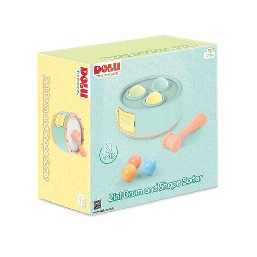 Eğitici Çocuk 5193 OYUNCAK 2Sİ 1 ARADA DAVUL VE TOP OYUNU