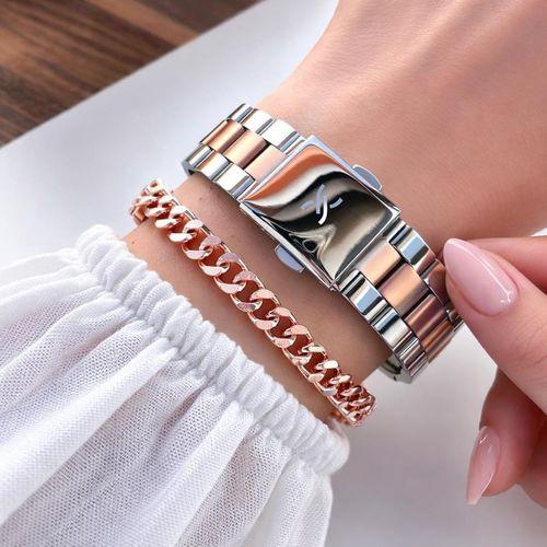 Daniel Klein Çelik Kordon 30 Mt Suya Dayanıklı Özel Tasarım Kadın Kol Saati + Bileklik VS.BLKT.0861