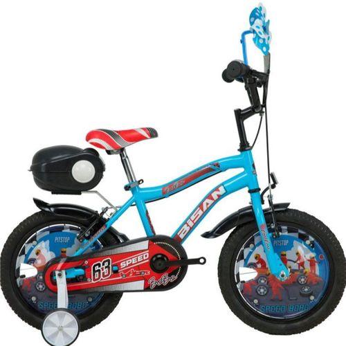 Bisan Bobo 16 Jant Çocuk Bisikleti Mavi - Turuncu