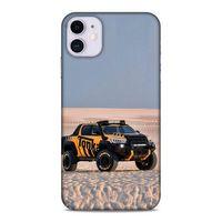 Lopard Apple Iphone 11 Uyumlu Kılıf PickUpX (44) Tough Armor Kılıf Turuncu Siyah