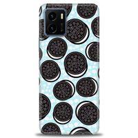 Vivo Y21 Kılıf HD Baskılı Kılıf - Oreo + Tam Ekran Koruyucu