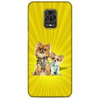 Xiaomi Redmi Note 9 Pro Kılıf Köpek Kıyafetleri (22) Tam Koruma Kılıfı Chihuahuas Tulum