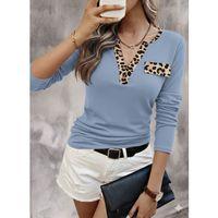 Kadın Uzun Kollu V Yakalı Kaşkorse Bluz