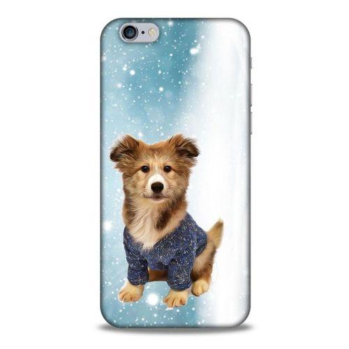 Apple Iphone 6S Kılıf Köpek Kıyafetleri (27) Tasarımlı Kılıf Fino Hoodie