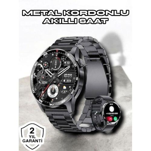 Nfc Ve Kablosuz Şarjlı Akıllı Saat Ekg, Nabız & Spor Modları İle İos Ve Android Uyumlu