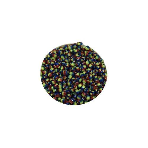 Dökme Cam Kum Boncuk (11/0) 2 mm - 60 Gram -  Üç Renkli - BNC067