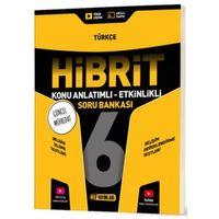 6. Sınıf Türkçe HİBRİT Konu Anlatımlı Etkinlikli Soru Bankası Hız Yayınları