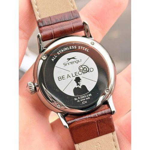Slazenger Deri Kordon Takvimli Kadran 10 Atm Suya Dayanıklı 2 Yıl Garantili Erkek Kol Saati N2562.04