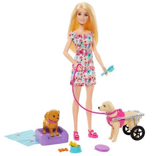 Eğitici Oyuncak  HTK37 Barbie ve Engelli Köpeği Oyun Seti