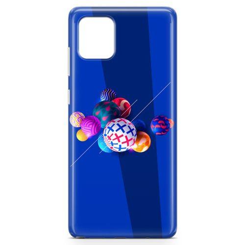 Samsung Galaxy Note 10 Lite Kılıf 3D Toplar Arka Kapak Koruma Desenli Full Koruyucu