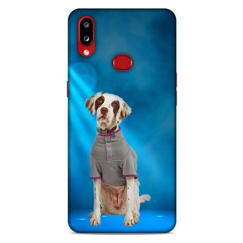 Samsung Galaxy A10s Kılıf Köpek Kıyafetleri (40) Fit Silikon Kılıf Dalmaçyalı Tşirt