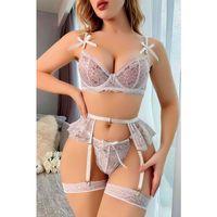 Beyaz Jartiyer  Fantazi 5'li Takım 2072