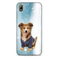 Huawei Y5 2019 Kılıf Köpek Kıyafetleri (27) Tasarımlı Kılıf Fino Hoodie
