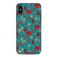 Yılbaşı Süsleri 47 Apple iPhone XS Kılıf Silikon Kapak
