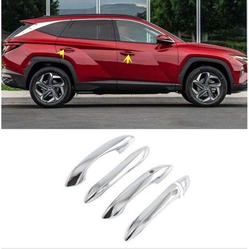 Hyundai Tucson Uyumlu 2021 Sonrası Kapı Kolu (Sensörlü) ABS Krom Parça
