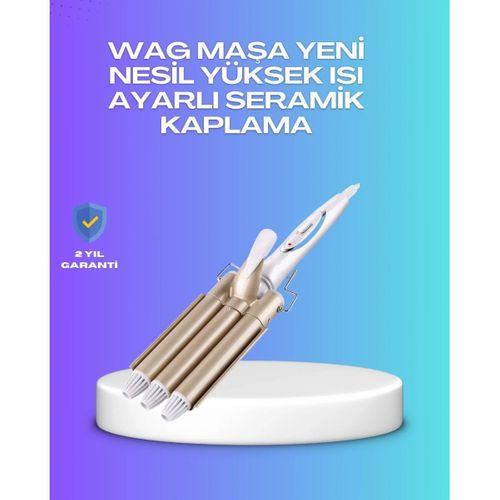 Hızlı Isınan Şarjlı Saç Kıvırıcı Maşa