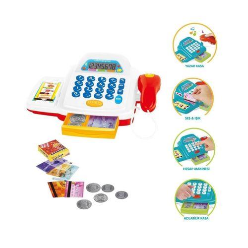 Çocuk HUA-66109 Işıklı Sesli Yazar Kasa -Vardem Oyuncak