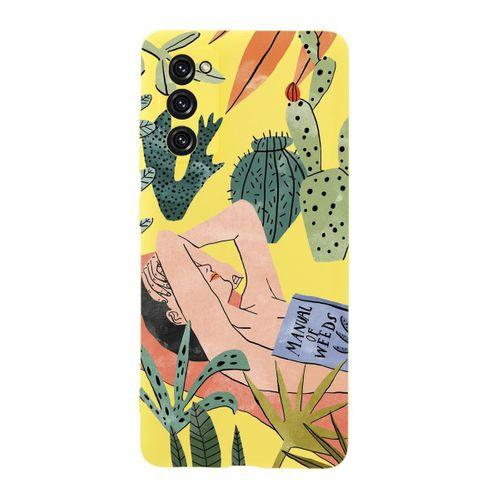 Samsung S20Fe Manual Of Weeds Premium Silikonlu Telefon Kılıfı