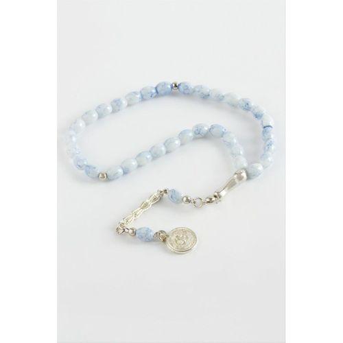 Mısır Kesim Cam Taş Tesbih 7 mm