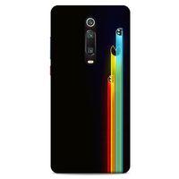 Retro (29) Desen Arka Koruma Kılıfı Renkli Xiaomi Redmi K20 Kılıf
