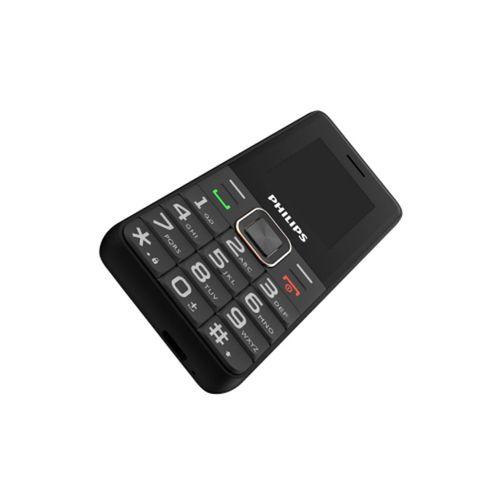 PHILIPS Xenium E6105, 128Mb, Siyah, 48Mb Ram, 1,77inc Ekran, 4G Çift Sim Desteği, FM Radyo, 1000mAh Pil, Türkiye KVK Garantili