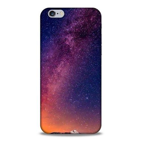 Lopard Apple Iphone 6 Uyumlu Kılıf Gece'S (5) Koruma Kabı Gece Mor