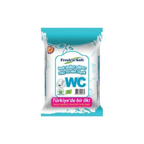Fresh N Soft Islak Tuvalet Kağıdı 3'Lü Ekonomik Paket 180 Yaprak
