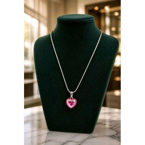 Lüks  Figürlü Gösterişli Kristal Taşlı  Kolye