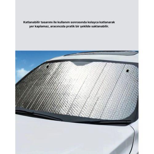Araba Güneşliği Alüminyum Yansıtıcı Yüzeyle Etkili Isı Koruması